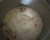 A picture of step 5 of Coconut Veg Pulao.