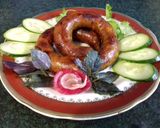 Фото кроку 4 до Очень вкусный салат без майонеза, а специя придает ему особый пикантный вкус.