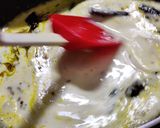 A picture of step 5 of Bhindi kadi and chawal.