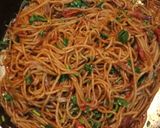 A picture of step 4 of Veggie spaghetti.
