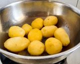 A picture of step 2 of Delicious unique healthy authentic Kashmiri pandit style Kashmiri Dum Aloo.