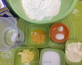Foto langkah ke 1 dari resep Roti sobek isi selai (tanpa ulen).
