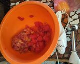 Foto del paso 2 de la receta: Helado de sandía, frutilla
