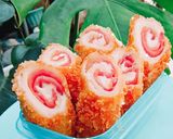 Foto langkah ke 7 dari resep Roti Gulung (fried bread roll).