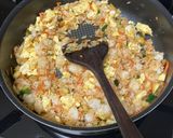 作弊醬油蛋炒飯的食譜步驟4照片