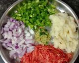 A picture of step 1 of Mix vegetable. cutlet.