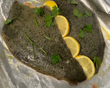 Foto del paso 1 de la receta: Rodaballo al horno con limón y ajo