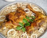 Foto langkah ke 8 dari resep NASI MANDI KAMBING (MANDHI LAHAM).