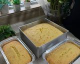 Gambar langkah 7 resipi Lemon butter cake.