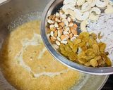 A picture of step 5 of Sooji ka Halwa.