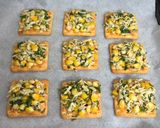 A picture of step 6 of Cheesy Sweet Corn Crackers.