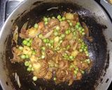 A picture of step 3 of Masala bhaat.