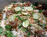 A picture of step 4 of Kofta Biryani 😋.