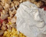 Színes tészta saláta recept fázis 5 fotója