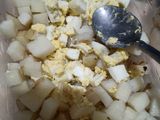Ensalada de huevo y papa
