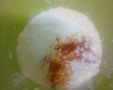 A picture of step 1 of Murmura pakode.