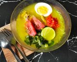 Foto langkah ke 6 dari resep Soto Kuah Kuning.