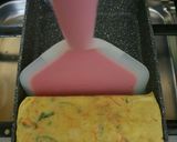 Foto langkah ke 6 dari resep Okonomiyaki Hotdog (Gluten-free).
