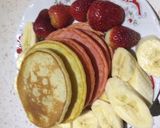 عکس مرحله 5 از دستور پنکیک دو رنگ🤩