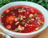Hình bước làm 3 của món Canh súp củ dền