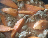 Foto del paso 5 de la receta: Ricos camotes o batatas dulces guisadas con pollo 😎