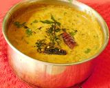 A picture of step 7 of Appam with kadalai curry (chickpea masala curry).