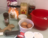 Foto del paso 1 de la receta: Bizcocho de ron, canela y jengibre