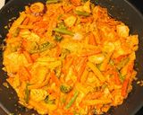 Curry Vindaloo-lazac mango chutney-val és kókusszal - LC recept fázis 3 fotója
