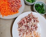 Hình bước làm 1 của món Bánh túi tiền
