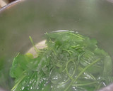 蒜末拌燙地瓜葉和落葵(又稱皇宮菜、潺菜、木耳菜)的食譜步驟2照片