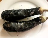 A picture of step 2 of Tortang Talong.