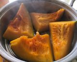 Foto langkah ke 1 dari resep Bubur Labu Kuning ala Korea (Hobakjuk).