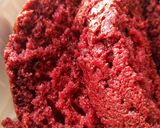 A picture of step 6 of Red velvet cake.