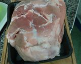 Foto del paso 1 de la receta: Colita de cuadril de cerdo mechada