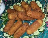 A picture of step 4 of Keema bread rolls #Cookpad Ramadan ksath.