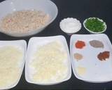 Chicken cheese bread roll recipe step 1 photo