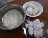 Foto langkah ke 1 dari resep Ketan + singkong kelapa.