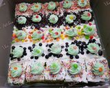 Foto langkah ke 8 dari resep Cake potong pandan.