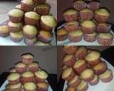 A picture of step 6 of 100 pieces cupcakes.