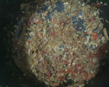 A picture of step 5 of Porriage beans with ripe plantain and titus fish.