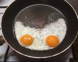 A picture of step 4 of Green beans with potatoes and eggs.
