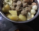 Foto langkah ke 9 dari resep Siomay ikan kembung bumbu kacang.
