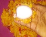 A picture of step 2 of Yam egg roll.