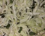 A picture of step 2 of Indomine vegetables.