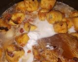 A picture of step 5 of Plantains in coconut milk.