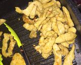 A picture of step 3 of Chicken Roll.