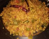A picture of step 8 of Chatpata poha.