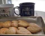 A picture of step 2 of Wheat flour baking Heart Biscuits.