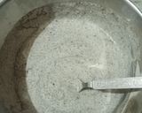 A picture of step 2 of Fast curry with singhare ka Atta.