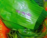 Hình bước làm 5 của món Bánh ít gói lá chuối nhân đậu xanh,thịt heo,nấm mèo